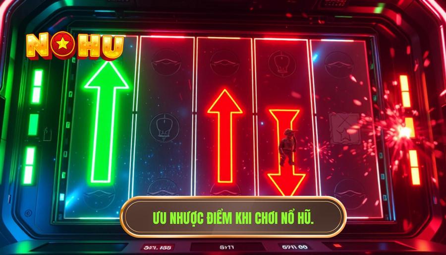 Có nên chơi nổ hũ để kiếm thêm thu nhập mỗi ngày? Phân tích từ góc nhìn chuyên gia 2 Phân tích ưu và nhược điểm khi chọn nổ hũ làm kênh thu nhập