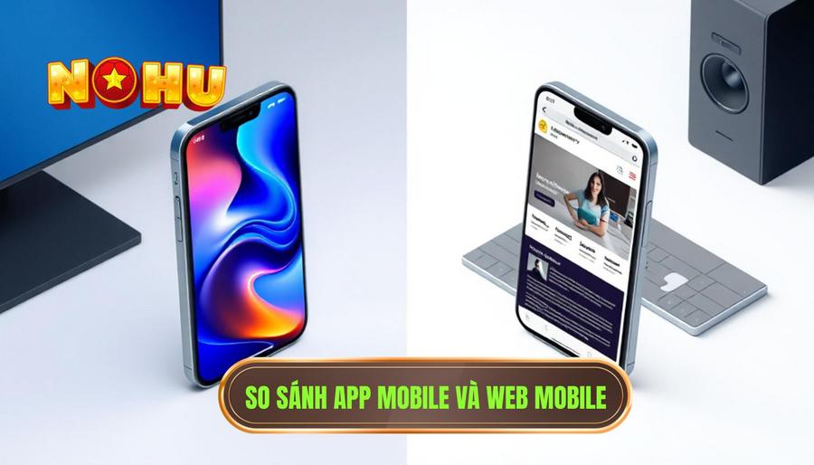 Game nổ hũ trên điện thoại chơi mượt và ổn định không? Phân tích chi tiết từ chuyên gia 3 So sánh trải nghiệm: App Mobile vs Web Mobile